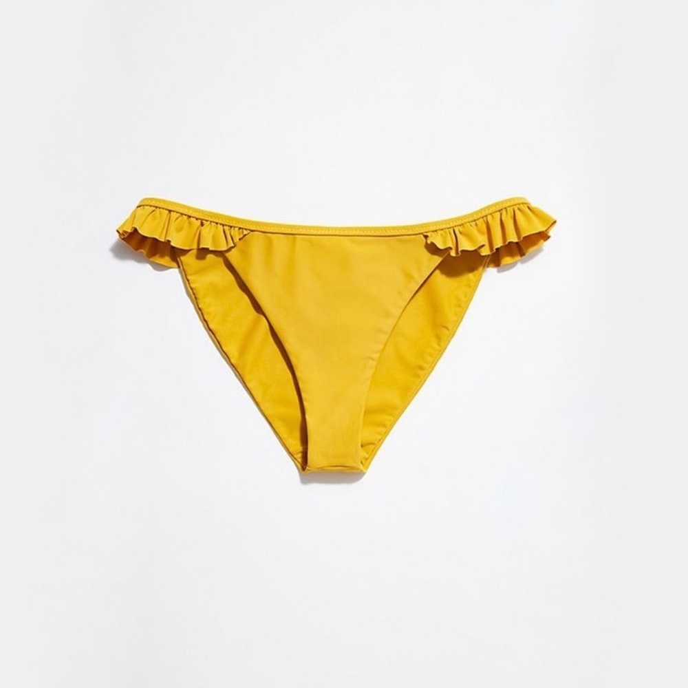 Amuse Society x Free People Celeste Ruffle Cheeky Bikini Bottoms